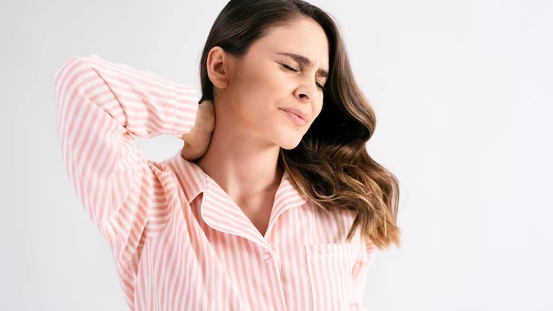 women suffering from Neck Pain