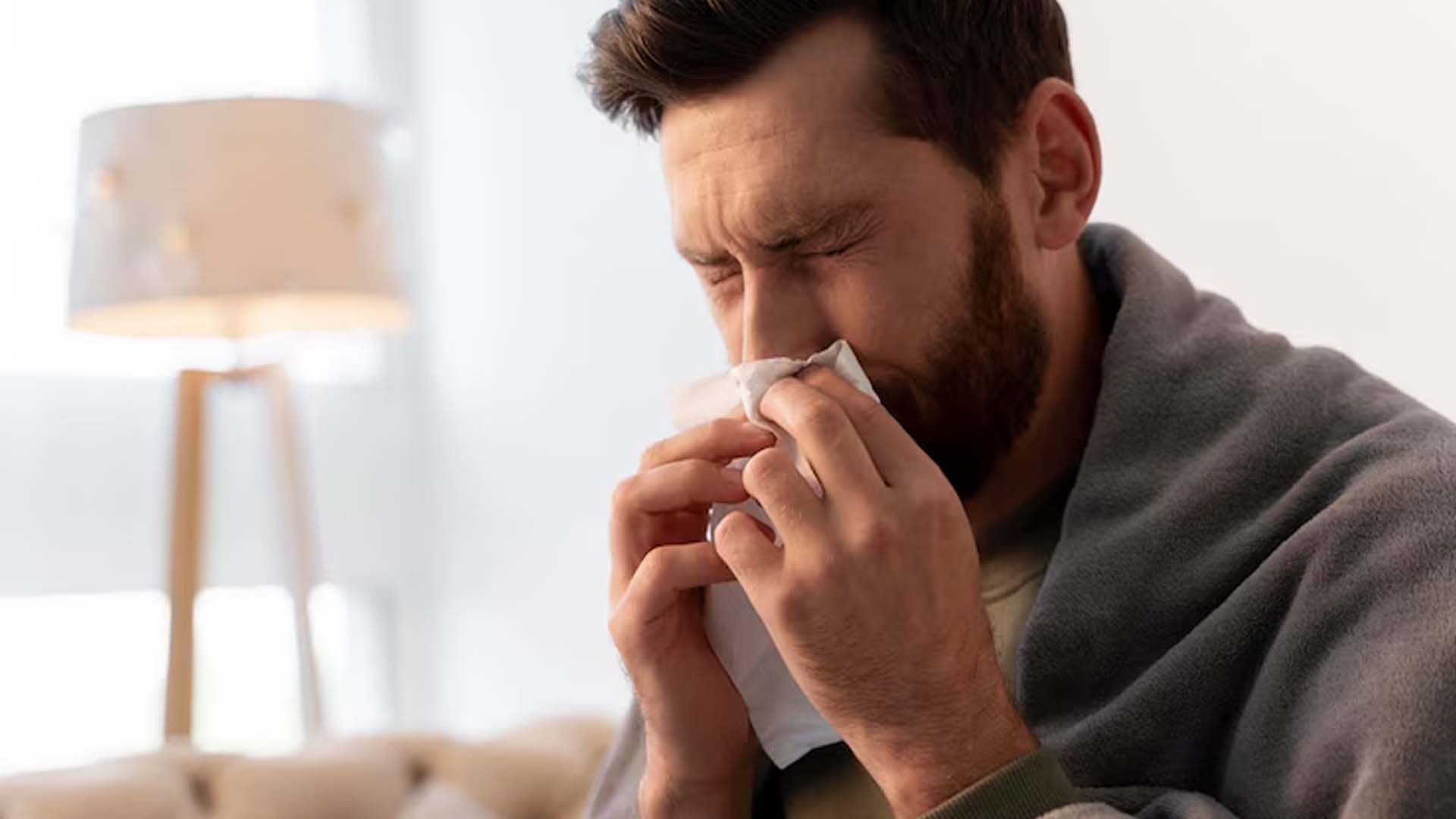 sneezing