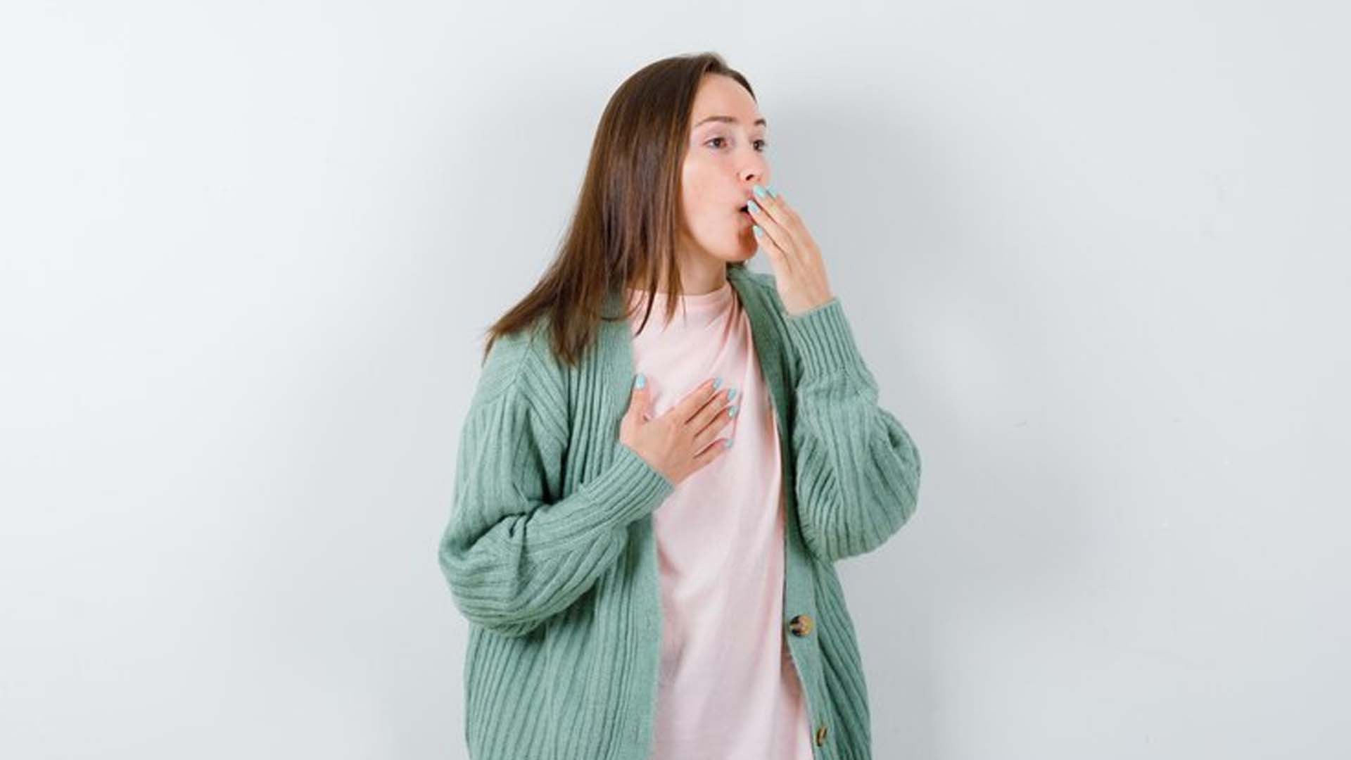 Women suffering from Shortness of breath