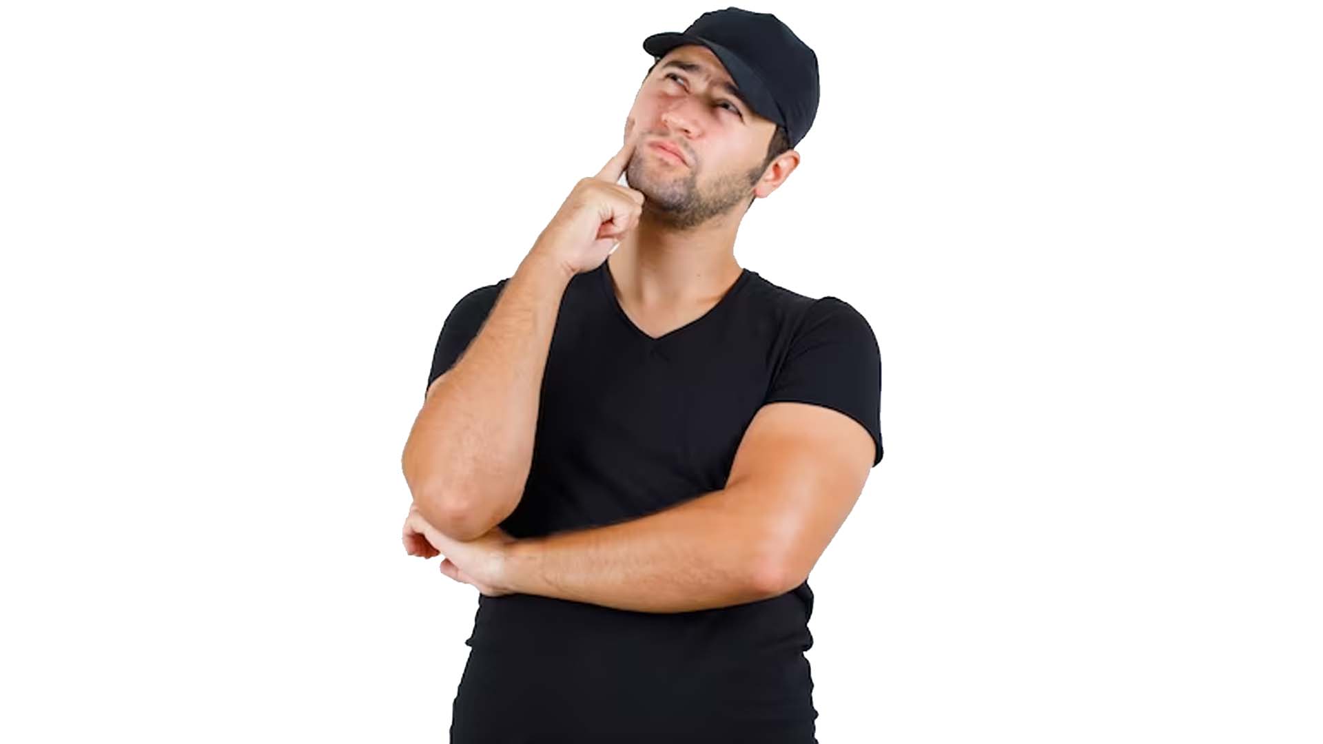 Man Wearing a Cap