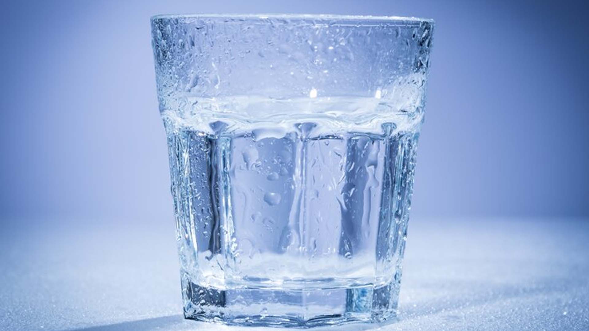Chill Water in Glass