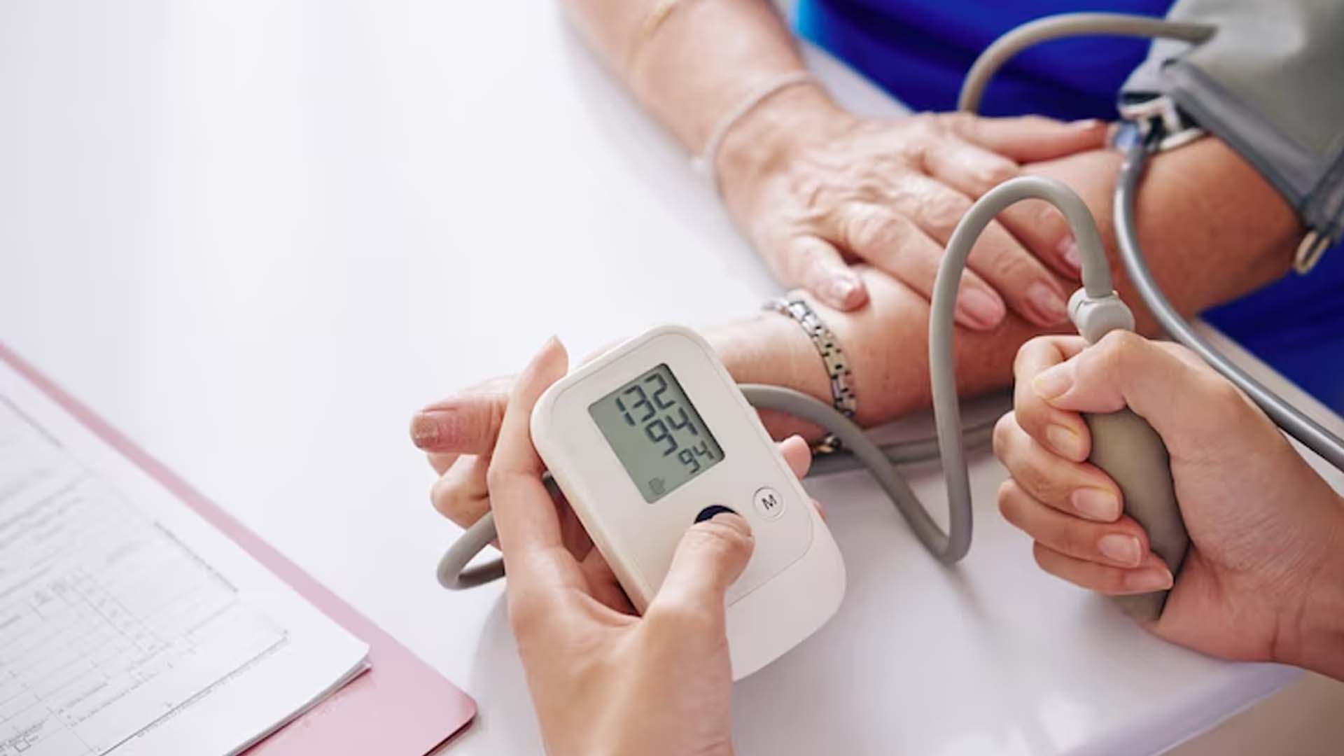 Checking Blood Pressure