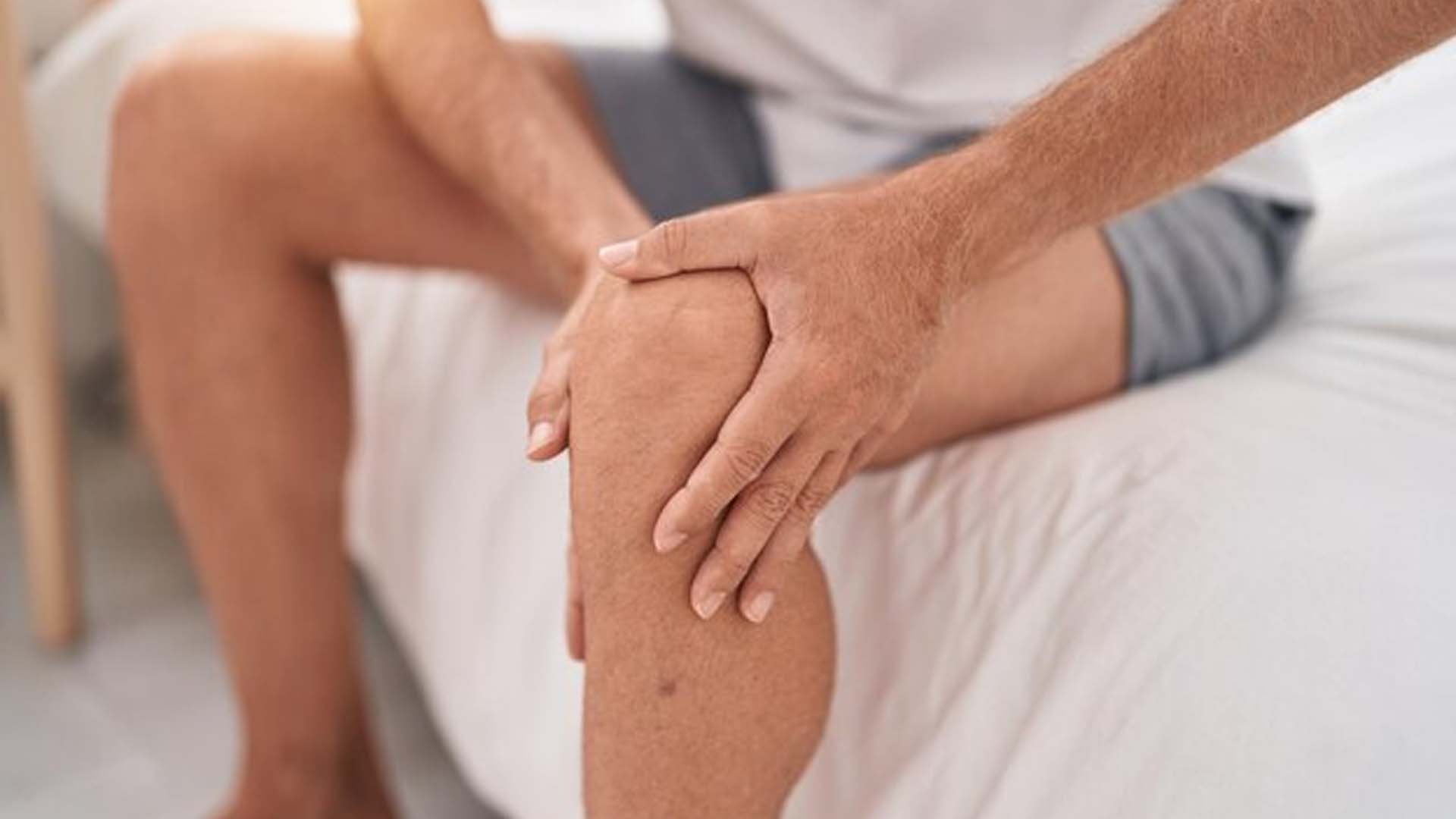 Man suffering with Leg pain