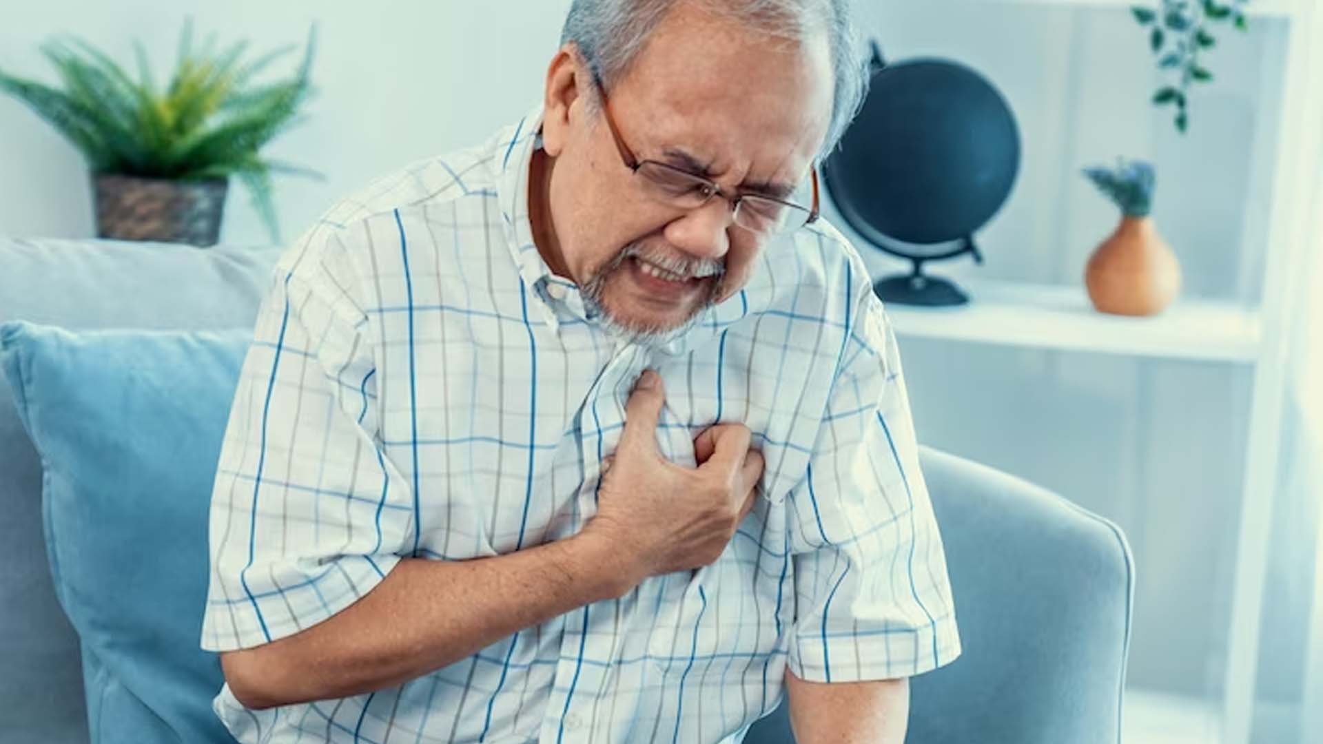 Heart Attack in Senior Man
