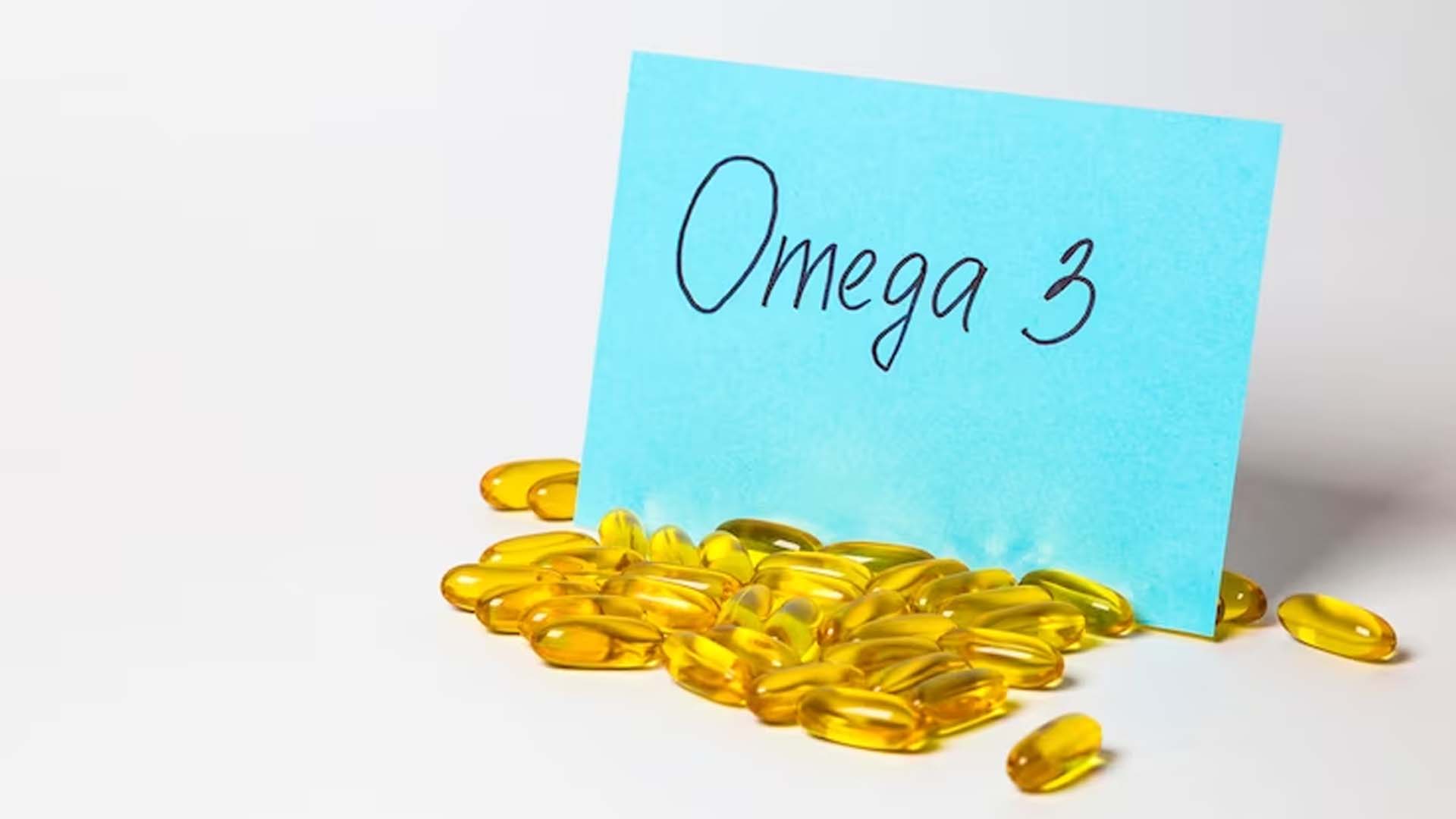 Omega-3 written and omega 3 supplements