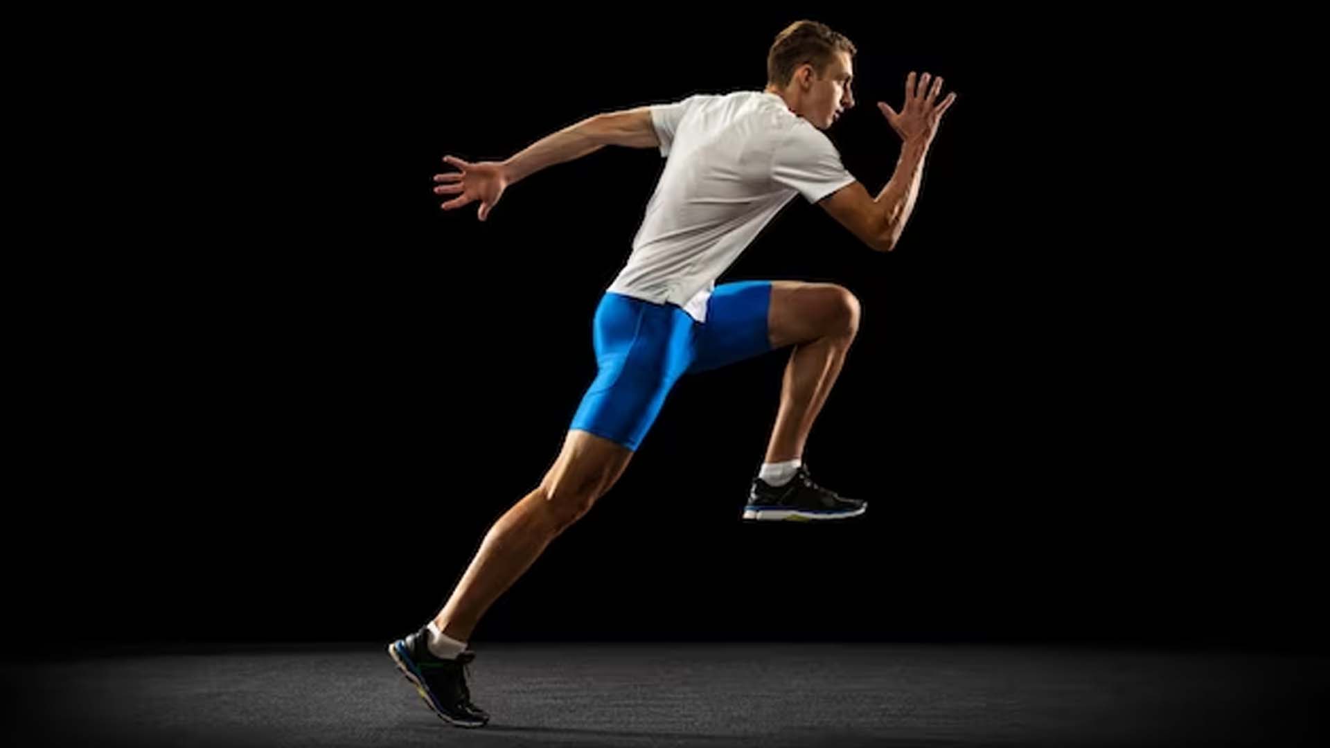 Sports man Running