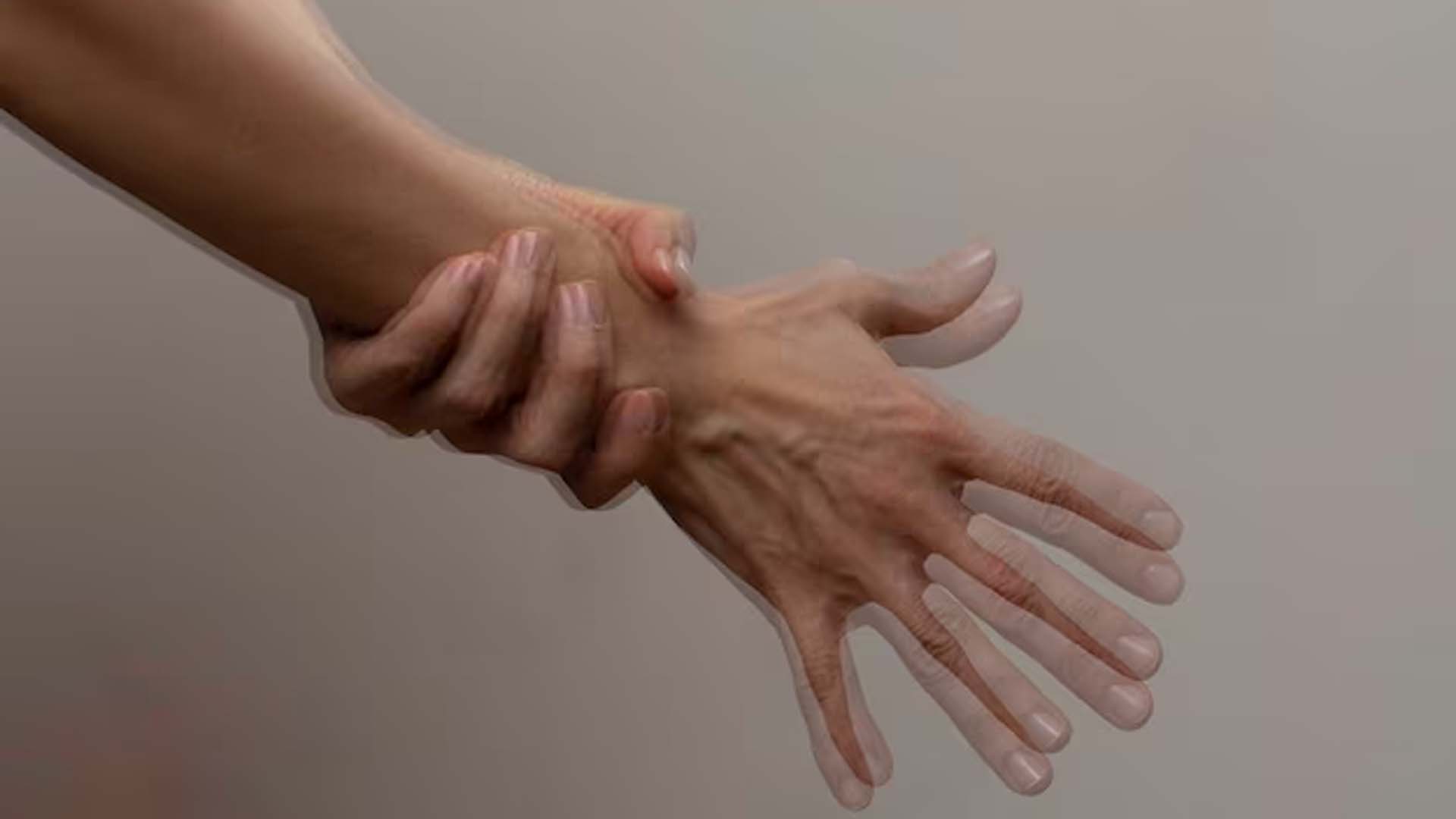 Tremors in hand