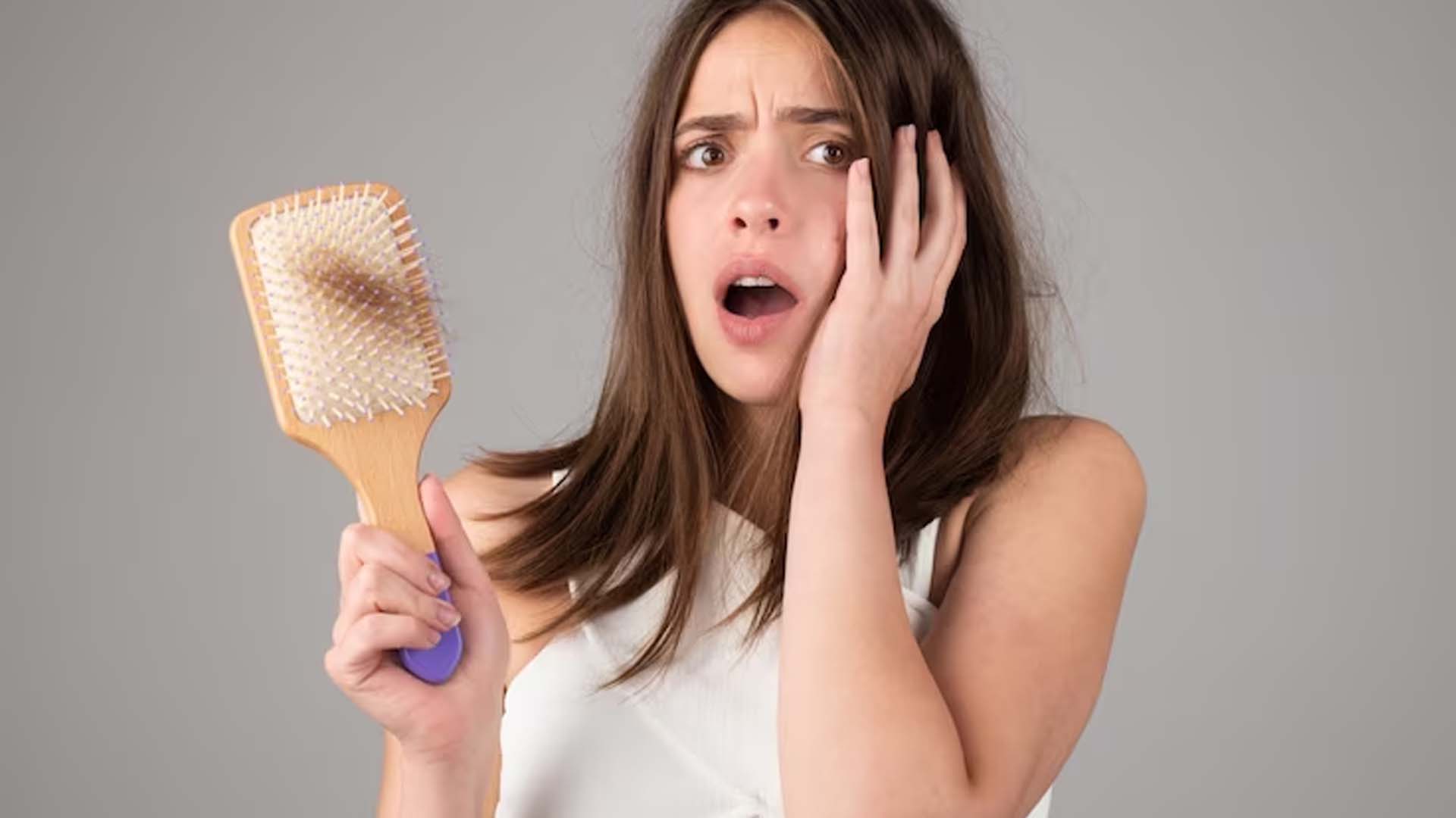Women Worried With Hair loss