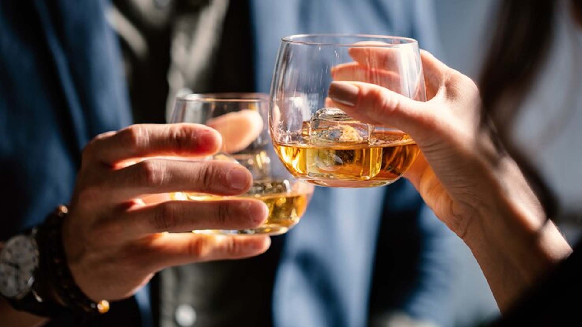 Cheering Alcohol Glasses