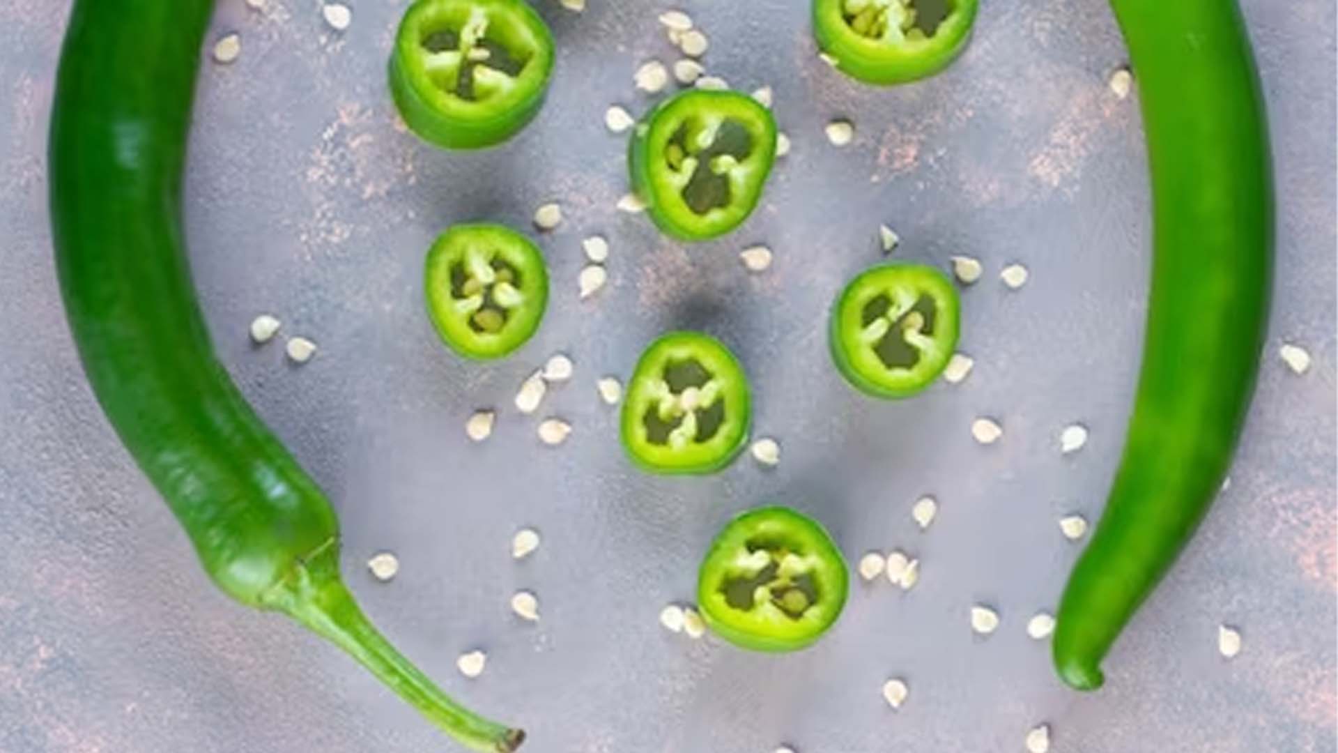 green Chili and Seeds