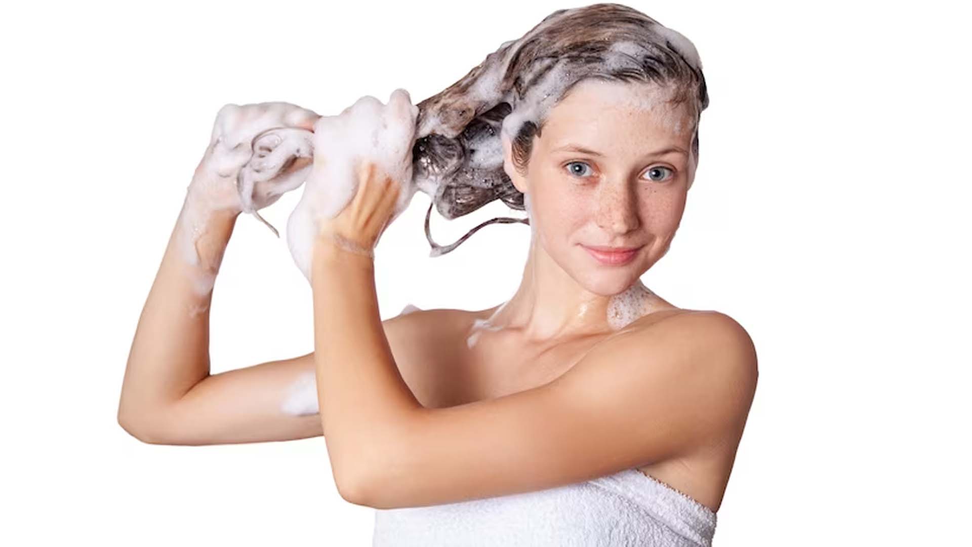Women Washing Hair