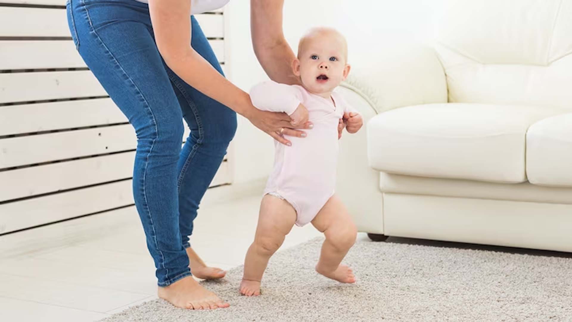 Little baby Standing Too Early