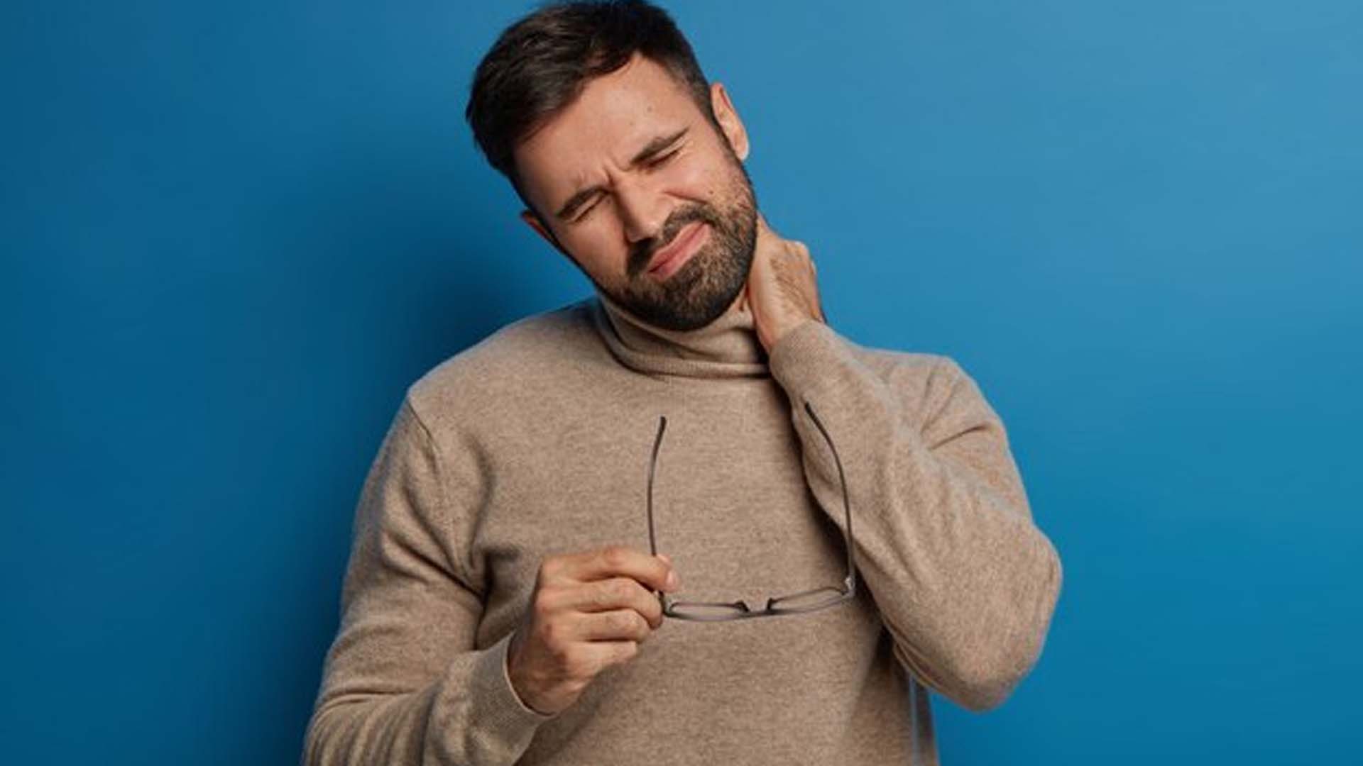 Man with Neck Pain