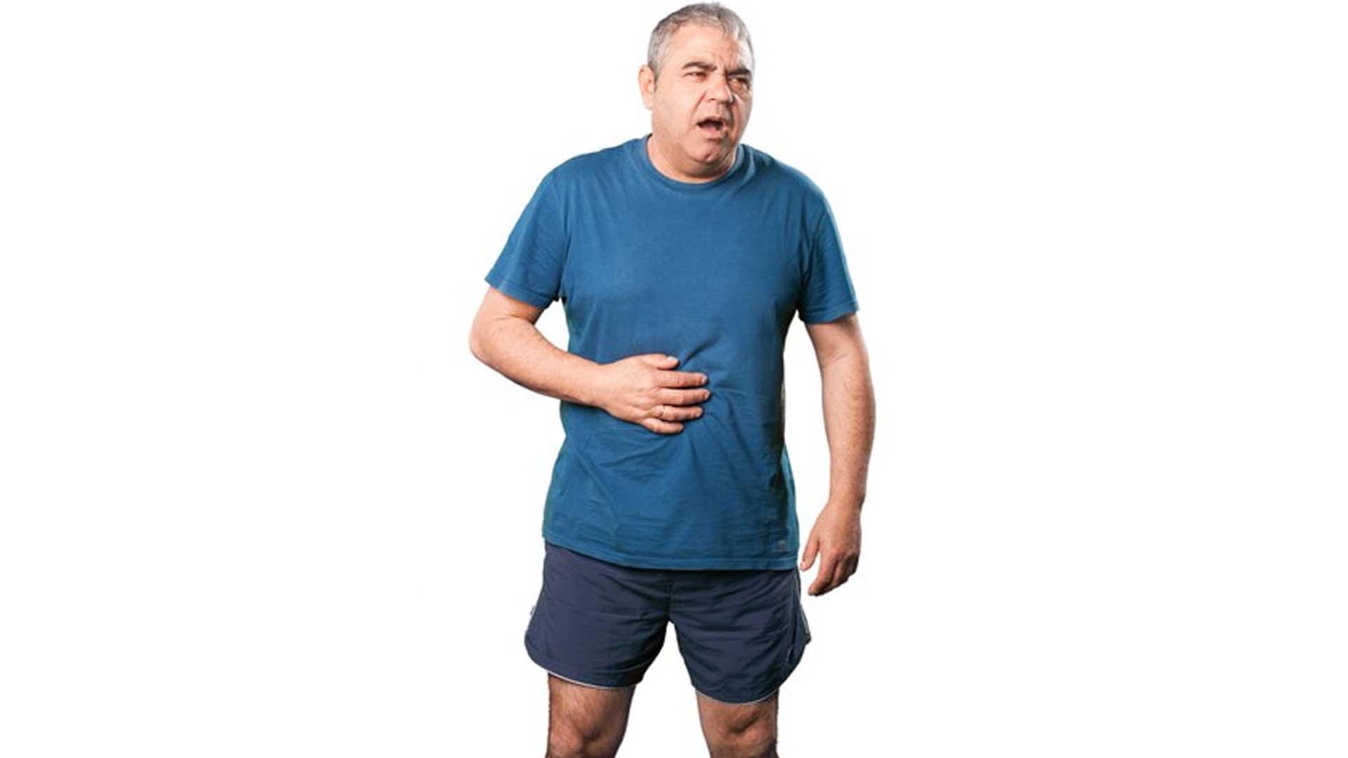Shortness of breathe in aged man