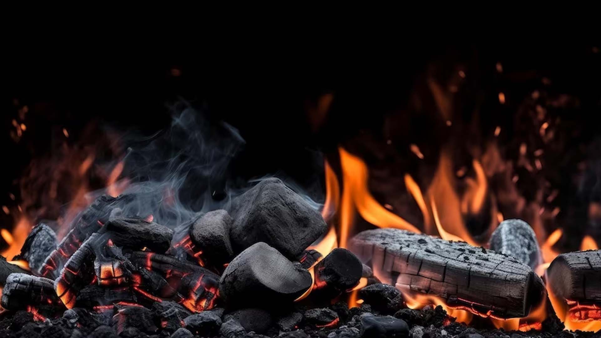 Burning Coal