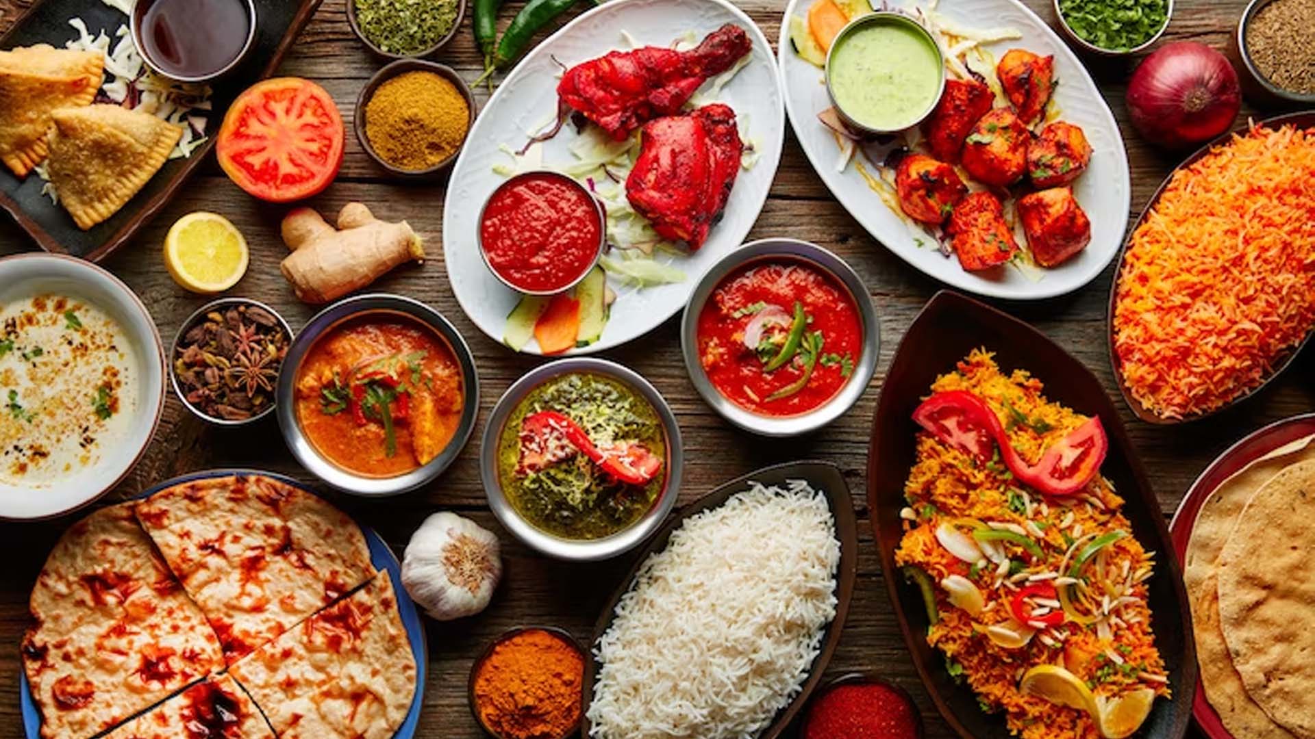 Various types of Foods