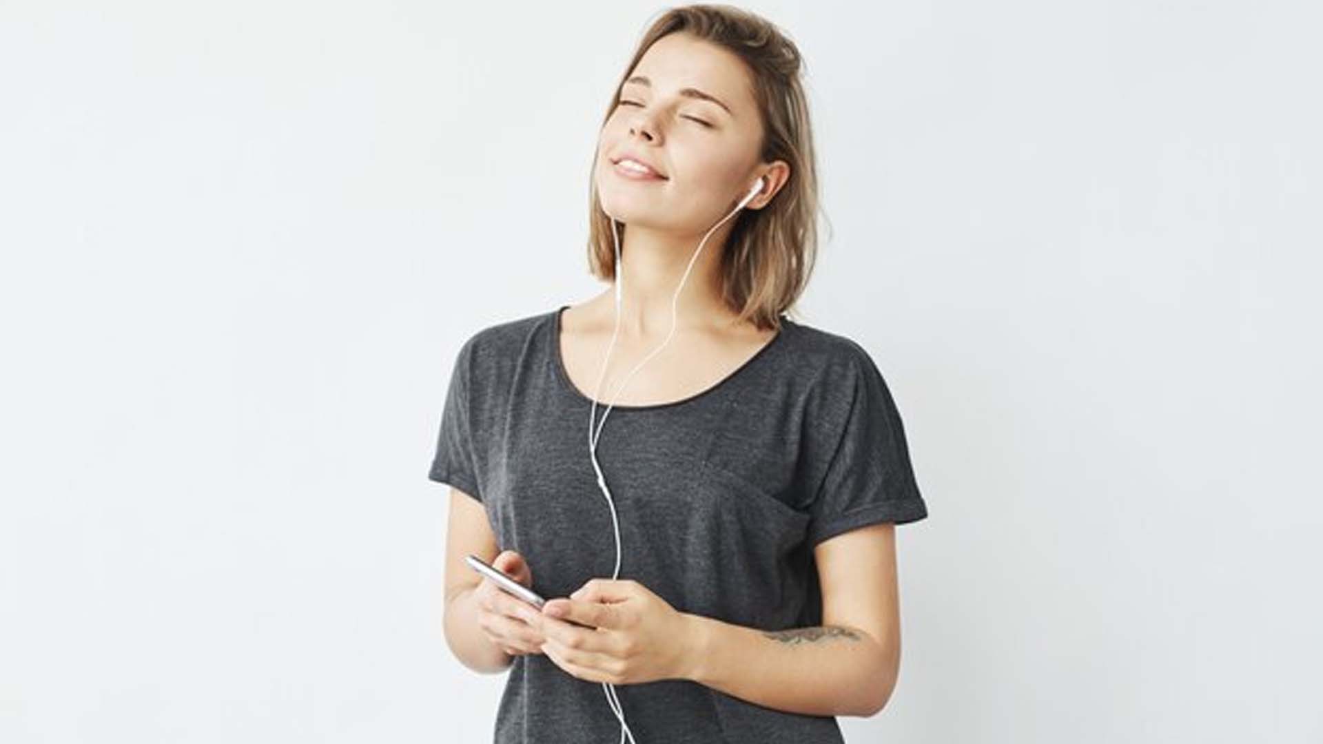 Women using Earphones