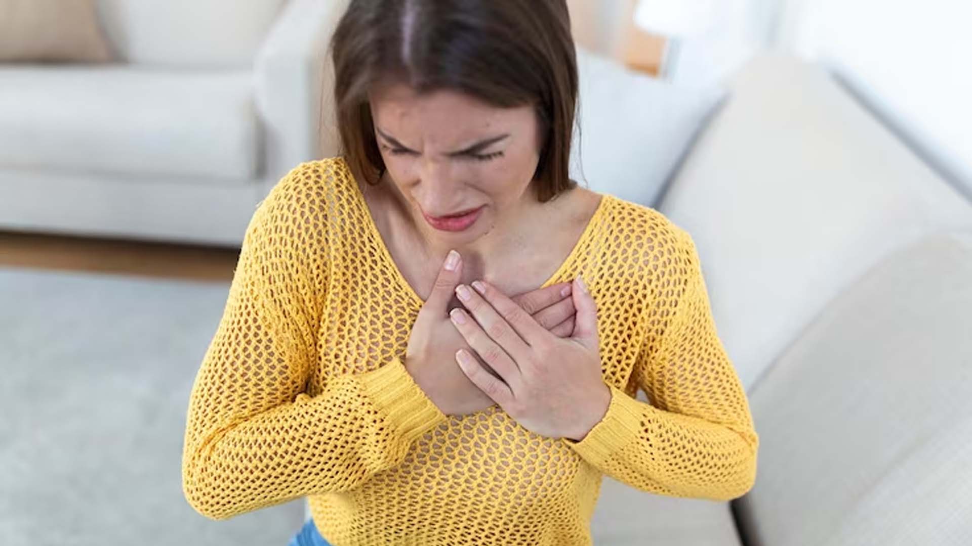 Women with Chest pain