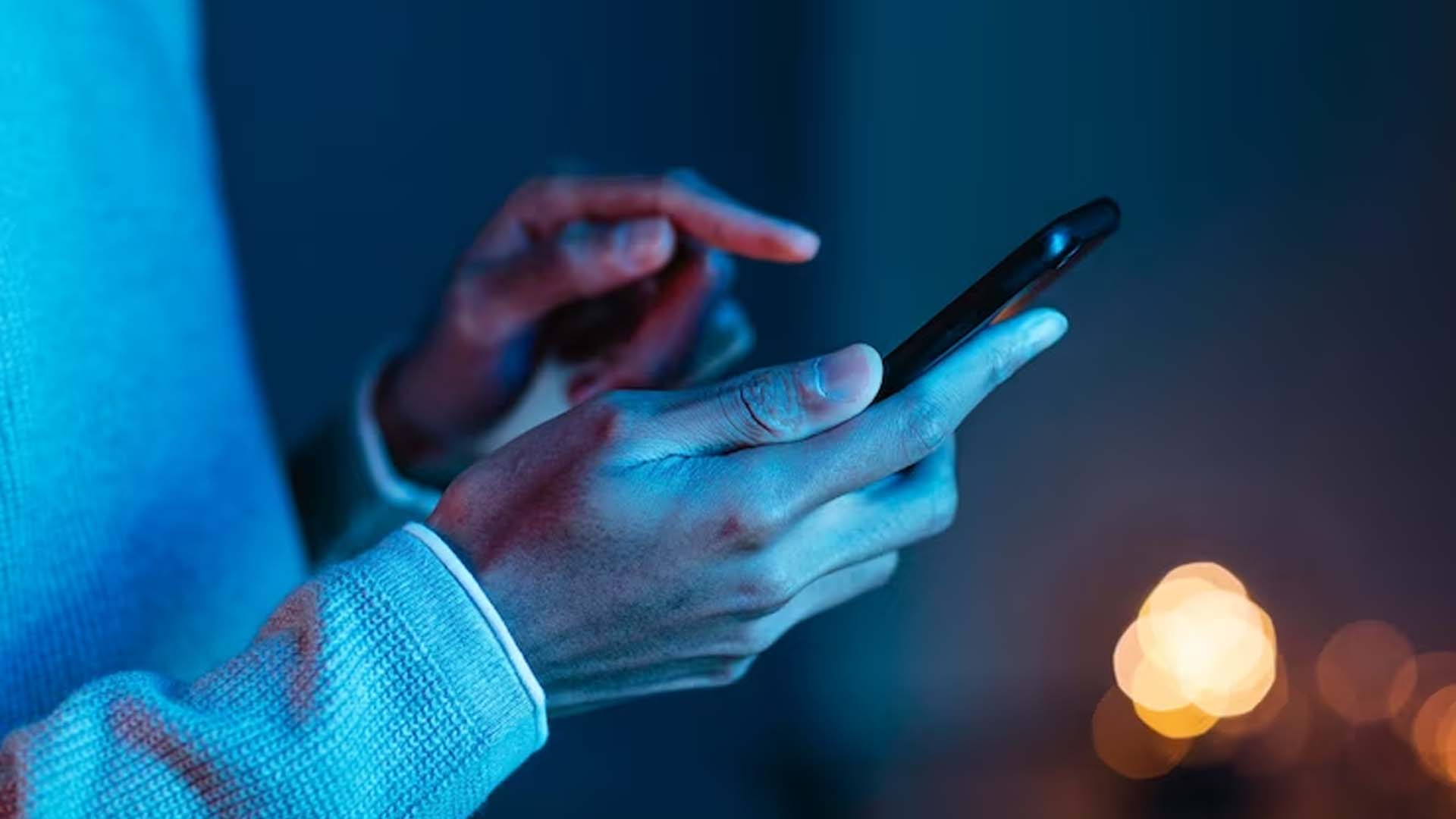 Man Using phone