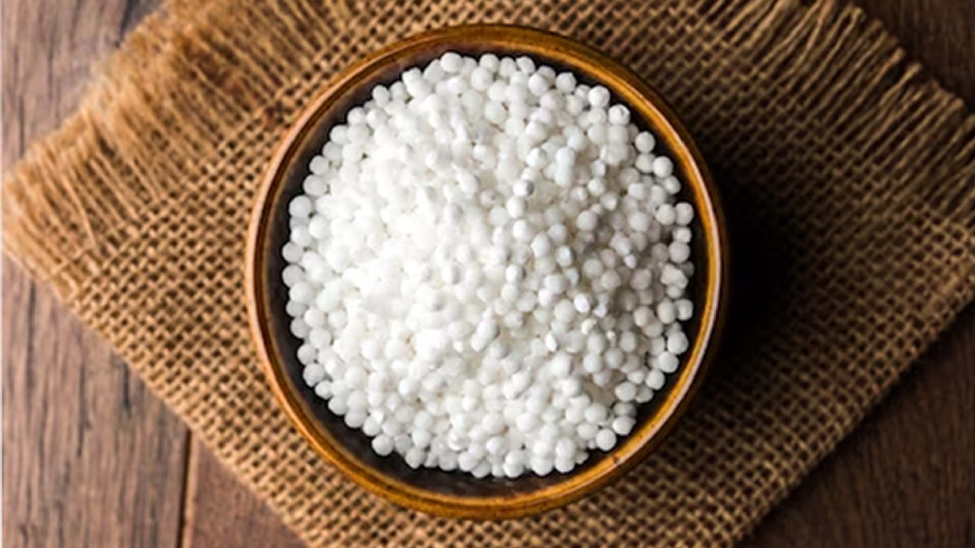 Sabudana or Tapioca pearls
