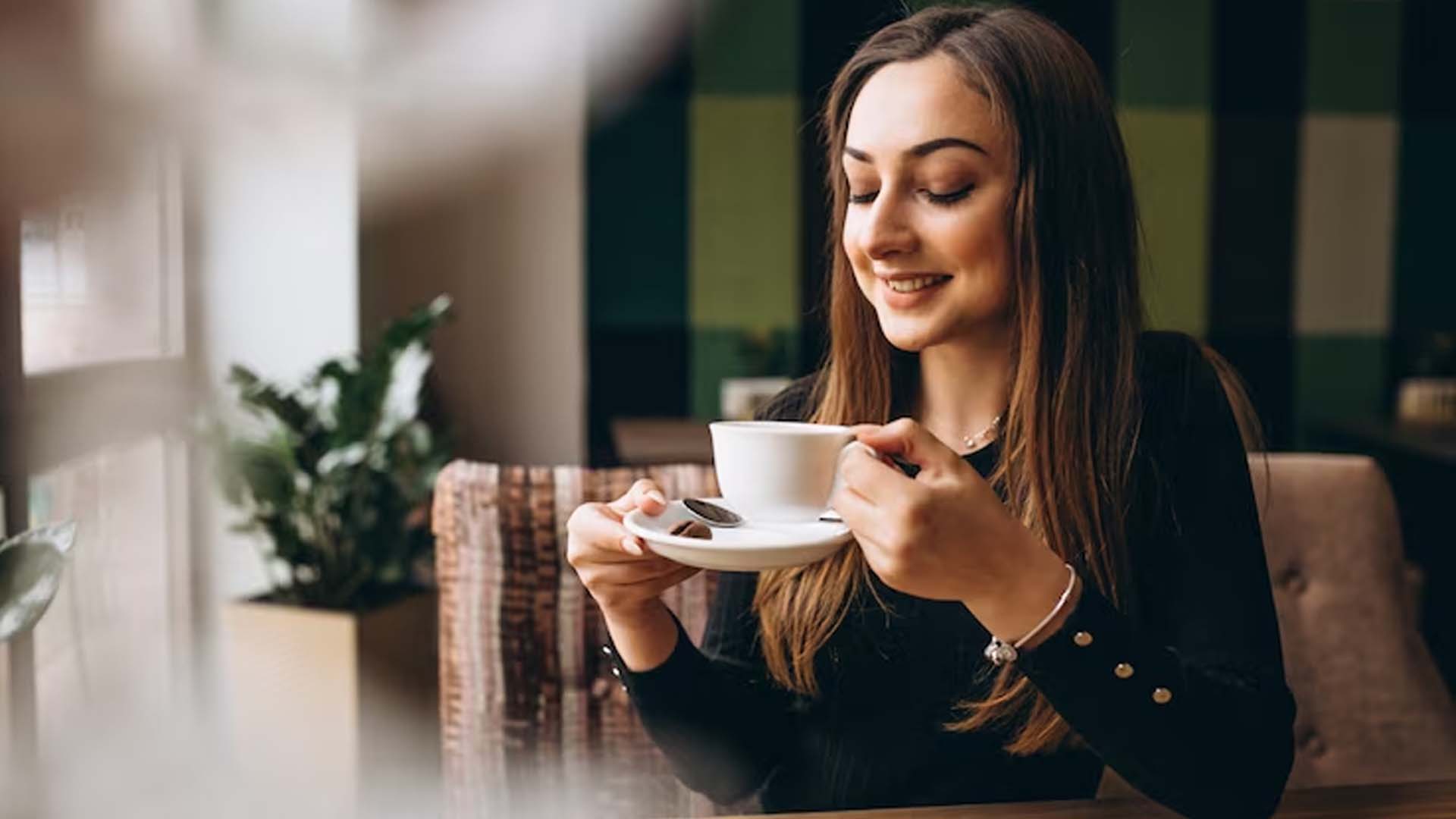 Women enjoying Coffee