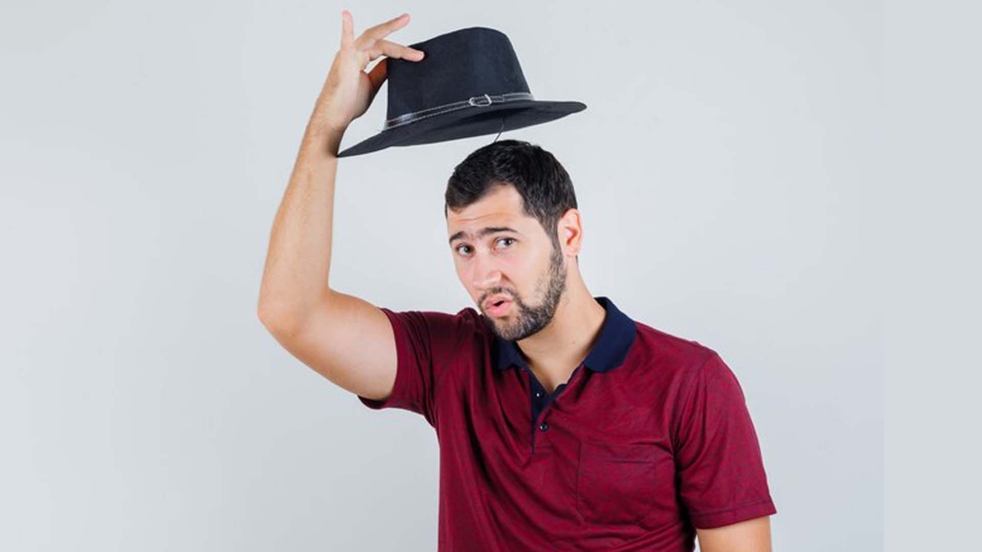 Wearing a Hat