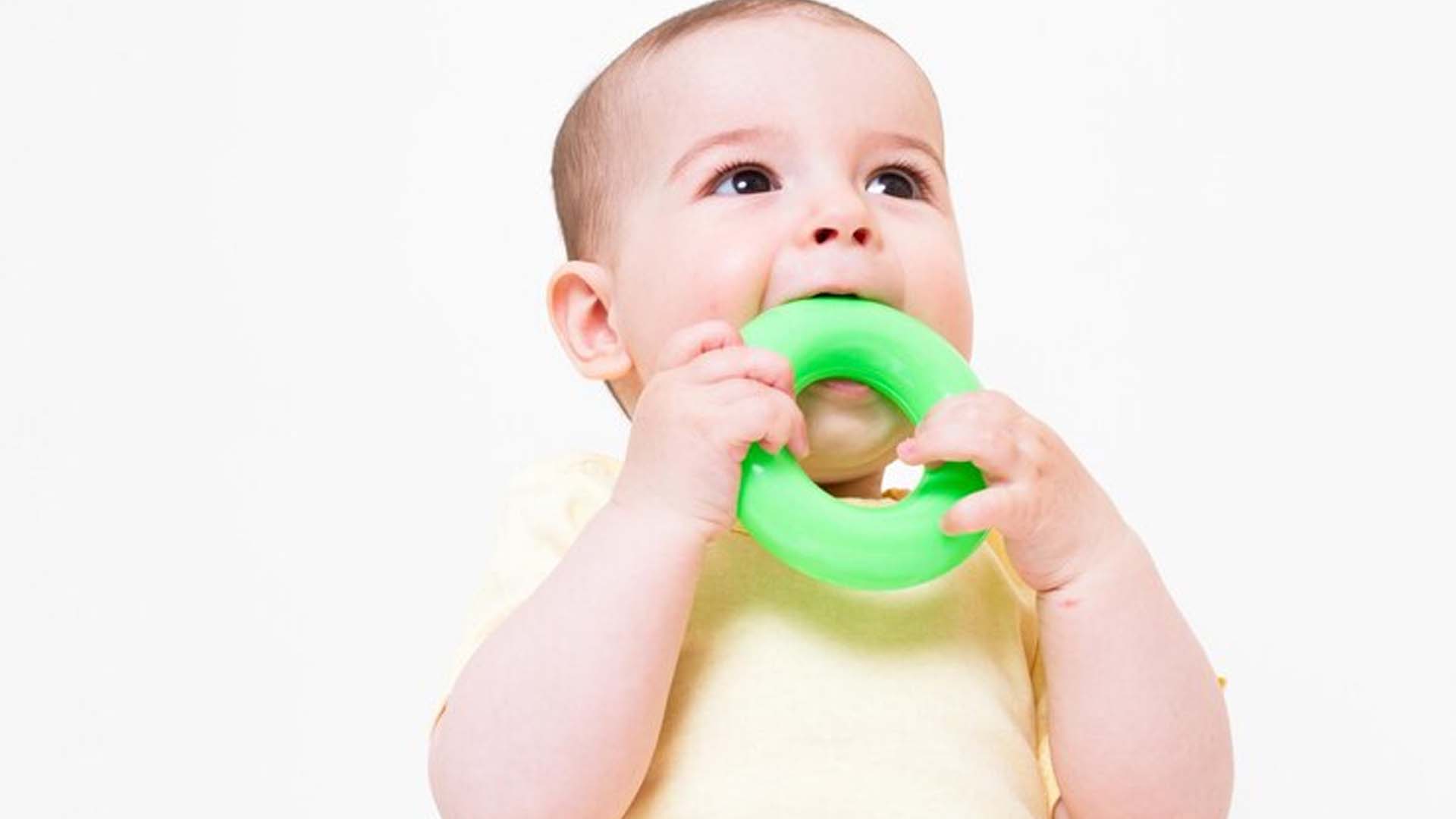 Teething in baby