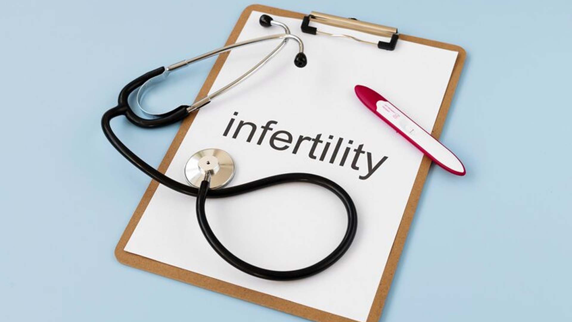 Infertility written on board