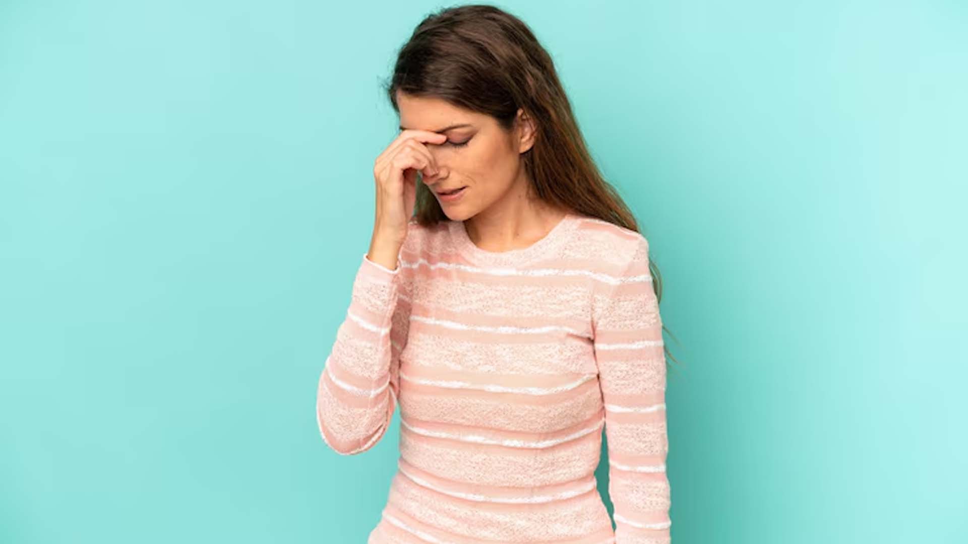 Women Having Headache with Sinus