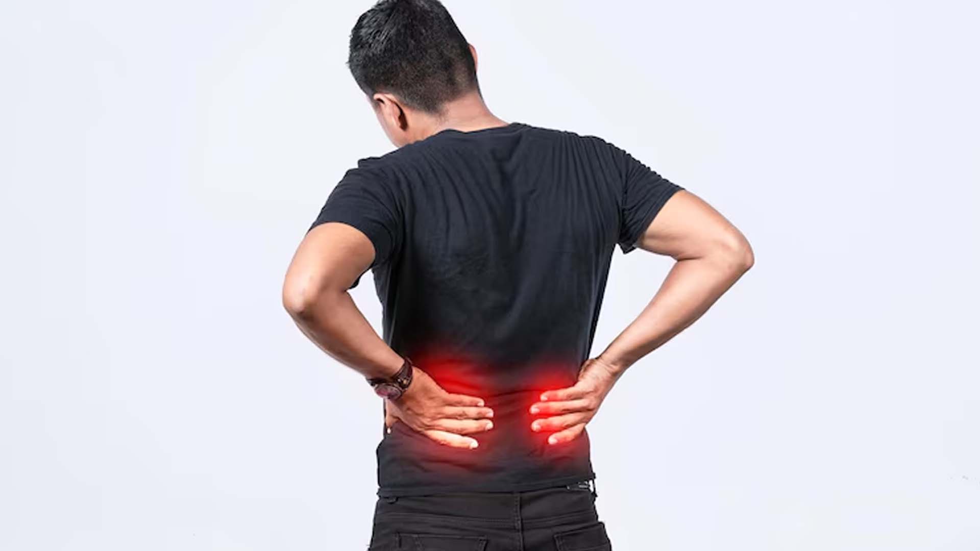 Man suffering from Back pain
